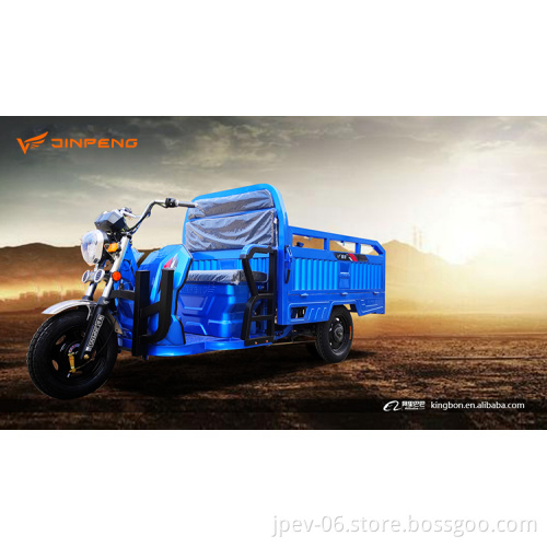 Certificazione Jinpeng CEEC di certificazione Triciclo elettrico Cargo a tre ruote Electric Bicycle Cargo